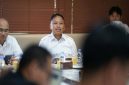 Wali Kota Depok, Supian Suri, saat menghadiri Kick-Off Meeting ROW Plan dan Basic Design Konstruksi Bukaan Tol Cipayung Jaya pada rencana Jalan Tol Depok-Antasari bersama Direktorat Jalan Bebas Hambatan Ditjen Bina Marga Kementerian PU di Jakarta, Senin (27/7/2026). (Sumber foto: Indoraya Today/Ist)