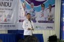 Wali Kota Depok, Supian Suri saat memberikan informasi mengenai Job Fair di Kota Depok. (Sumber foto: Siaran Depok)