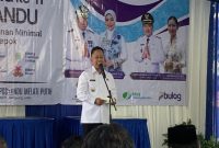 Wali Kota Depok, Supian Suri saat memberikan informasi mengenai Job Fair di Kota Depok. (Sumber foto: Siaran Depok)