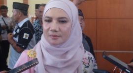 Wakil Ketua DPRD Kota Depok, Yeti Wulandari saat ditemui di Gedung DPRD Kota Depok. (Sumber foto: Siaran Depok/AN Rafi)