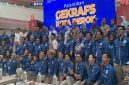 Kebersamaan Wakil Wali Kota Depok, Chandra Rahmansyah dengan DPC GEKRAFS Kota Depok. (Kredit foto: Siaran Depok/AN Rafi)
