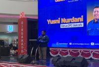 Ketua GEKRAFS Kota Depok Yusni Nurdani. (Foto: Siaran Depok/AN Rafi)