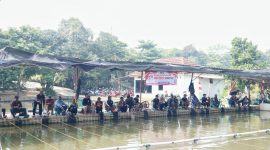 Lomba Mancing bersama keluarga SATPOL PP Kota Depok di Bojong Sari.
