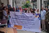 Tim UPN Veteran Jakarta melaksanakan kegiatan Pengabdian Masyarakat di Yayasan Panti Nugra Jakarta Timur. (Sumber foto: Dokumentasi narasumber)