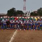 The Legend Pemain Timnas berkumpul di Kukusan untuk memperebutkan Laga Pertandingan Trofeo Brotherhood. (Sumber foto: Dokumentasi narasumber)