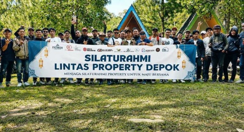 Sejumlah pelaku usaha properti dalam acara Silaturahmi Lintas Property Kota Depok. Sumber foto: Ist