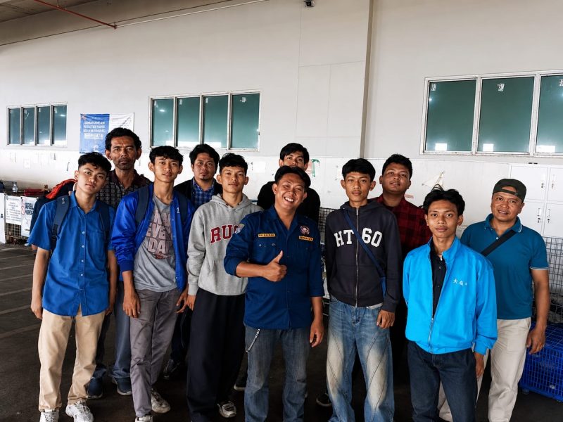 Kolaborasi antara Karang Taruna Unit 20 Depok dengan perusahaan swasta untuk membuka lowongan kerja. (Sumber foto: Dokumentasi narasumber)