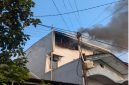 Kebakaran rumah di Perumahan Komplek Purnawirawan Kopassus Pelita 1, RT 004 / RW 009, Kelurahan Sukatani, Kecamatan Tapos, Kota Depok, pada Minggu (2/8/2026).