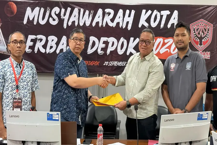 Ketua Perbasi Kota Depok terpilih Drajati Karyoto. (Foto: Diskominfo)