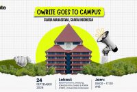 Kegiatan Owrite Goes to Campus UI (Foto Istimewa)