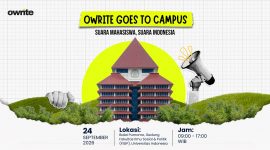 Kegiatan Owrite Goes to Campus UI (Foto Istimewa)