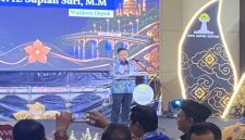 Pelantikan Badan Pengurus Cabang (BPC) HIPMI Kota Depok masa bakti 2026–2029 di The Margo Hotel pada Sabtu (19/9/2026) turut dihadiri oleh Wali Kota Depok, Supian Suri. (Kredit Foto: Siaran Depok/AN Rafi)