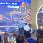 Pelantikan Badan Pengurus Cabang (BPC) HIPMI Kota Depok masa bakti 2026–2029 di The Margo Hotel pada Sabtu (19/9/2026) turut dihadiri oleh Wali Kota Depok, Supian Suri. (Kredit Foto: Siaran Depok/AN Rafi)