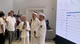Momen pelaksanaan Bursa Kerja Online yang dihadiri oleh Gubernur Jawa Barat, Dedi Mulyadi (KDM), bersama Wali Kota Depok, Supian Suri, pada Rabu (23/9/2026). (Dok. Siaran Depok/AN Rafi)