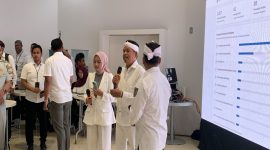 Suasana Bursa Kerja Online pada Rabu (23/9/2026) yang dihadiri oleh Gubernur Jabar Dedi Mulyadi bersama Wali Kota Depok Supian Suri. (Dok. Siaran Depok/AN Rafi)