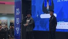 Sambutan Wali Kota Depok, Supian Suri pada peringatan milad ke-26 KOOD di Mall Pesona Square, Sabtu (26/09/2026).