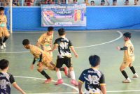 Suasana pertandingan Turnamen Futsal Diana 2 Cup 2026. (Sumber foto: Dokumentasi istimewa)