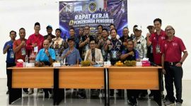 Rapat Kerja FSSKD Tahun 2026 sekaligus Pengukuhan Pengurus FSSKD Periode 2026–2030 oleh Dinas Pemuda, Olahraga, Kebudayaan, dan Pariwisata (Disporyata) Kota Depok. (Foto: Sumber istimewa)