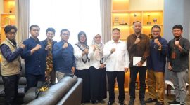 Perwakilan Kementerian ESDM diterima oleh Wali Kota Depok, Supian Suri pada Rabu (30/09/2026). (Sumber foto: Jurnal Depok)