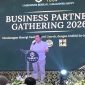 Sambutan yang disampaikan Wakil Wali Kota (Wawalkot) Depok, Chandra Rahmansyah pada Business Gathering 2026 Tamsyi Tour di Savero Hotel, Sabtu (03/10/26). (Sumber foto: Siaran Depok/AN Rafi)