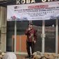 Sambutan yang disampaikan oleh Direktur Kebijakan Tenaga Kerja Asing Pemerintah Prefektur Hokkaido, Eiji Yamamoto pada saat mengunjungi LPK Koba Mirai Japan pada Kamis (08/10/26).