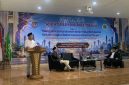 Sambutan dalam agenda Sarasehan Depok Kota Inklusif Tahun 2026 disampaikan oleh Wakil Wali Kota Depok, Chandra Rahmansyah. Acara tersebut diselenggarakan oleh Komisi Kerukunan Antarumat Beragama MUI Kota Depok pada Rabu (14/10/2026). (Foto: Siaran Depok/AN Rafi)