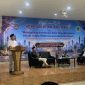 Sambutan dalam agenda Sarasehan Depok Kota Inklusif Tahun 2026 disampaikan oleh Wakil Wali Kota Depok, Chandra Rahmansyah. Acara tersebut diselenggarakan oleh Komisi Kerukunan Antarumat Beragama MUI Kota Depok pada Rabu (14/10/2026). (Foto: Siaran Depok/AN Rafi)