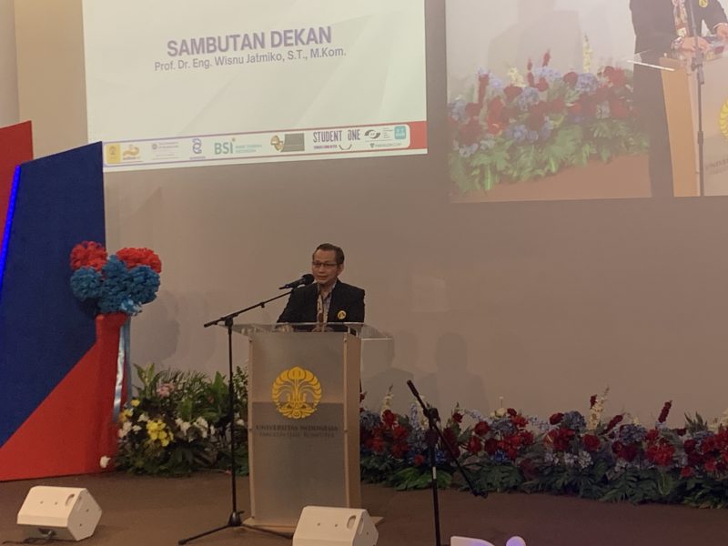 Dekan Fasilkom UI, Wisnu Jatmiko. (Sumber foto: Siaran Depok/AN Rafi)