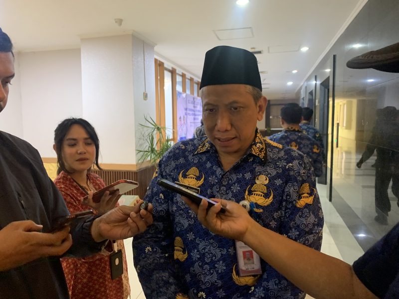 Kepala DKUM Kota Depok, M. Thamrin. (Sumber foto: Siaran Depok/AN Rafi)