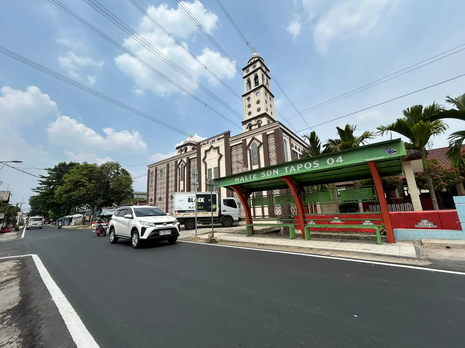 Ilustrasi Jalan Raya Tapos. (Sumber foto: Diskominfo Depok)