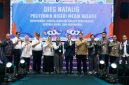 Kegiatan Dies Natalis ke-18 Politeknik Negeri Media Kreatif (Polimedia) yang digelar pada Rabu (7/10/2026) di Hall Tower, Kampus Polimedia Jakarta. (Sumber foto: Istimewa)