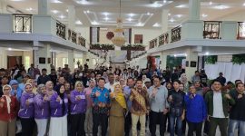 Kementerian Kependudukan dan Pembangunan Keluarga/BKKBN bekerja sama dengan Komisi IX DPR RI menyelenggarakan kegiatan Sosialisasi Program Bangga Kencana bagi warga Kota Depok, Jawa Barat. (Sumber foto: Dokumentasi istimewa)
