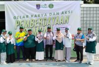 Yayasan Peduli Lingkungan Sehat, PLN Peduli dan Kormi melaksanakan Festival Bank Sampah Gelar Kary serta aksi Pemberdayaan Sampah. (Sumber foto: Istimewa)