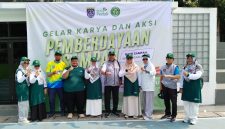 Yayasan Peduli Lingkungan Sehat, PLN Peduli dan Kormi melaksanakan  Festival Bank Sampah Gelar Kary serta aksi Pemberdayaan Sampah. (Sumber foto: Istimewa)