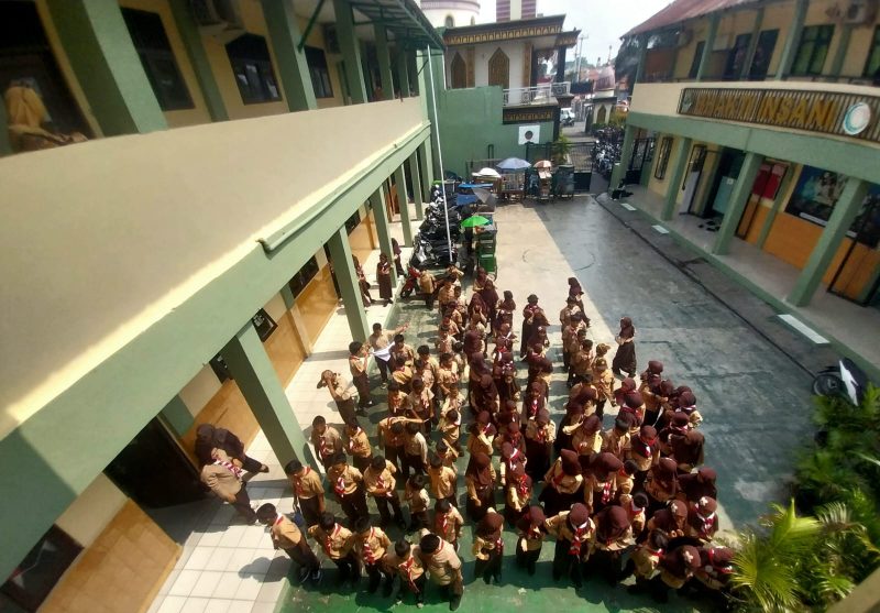 Sekolah Menengah Pertama Islam Al Hasanah berlokasi di Jalan Raya Sawangan Kecamatan Pancoran Mas. (Sumber foto: Istimewa)