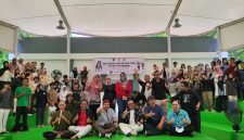 Kegiatan “Dunia Digital sebagai Wahana Puisi Generasi Muda” digelar di Taman Musik Depok, Jalan Merdeka, Depok II Timur, Kecamatan Sukmajaya. (Sumber foto: Istimewa)
