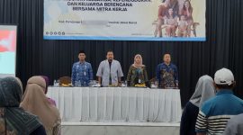 Kegiatan sosialisasi Bangga Kencana bersama Kementerian Kependudukan dan Pembangunan Keluarga/Badan Kependudukan dan Keluarga Berencana Nasional Provinsi Jawa Barat. (Sumber foto: Istimewa))
