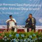 Denta Pradipta dari Sanggar Ayodya Pala Kota Depok menjadi narasumber pada Workshop Harmoni Seni Pertunjukan Seni yang diselenggarakan Kementerian Ekonomi Kreatif pada Kamis (22/10/2026)